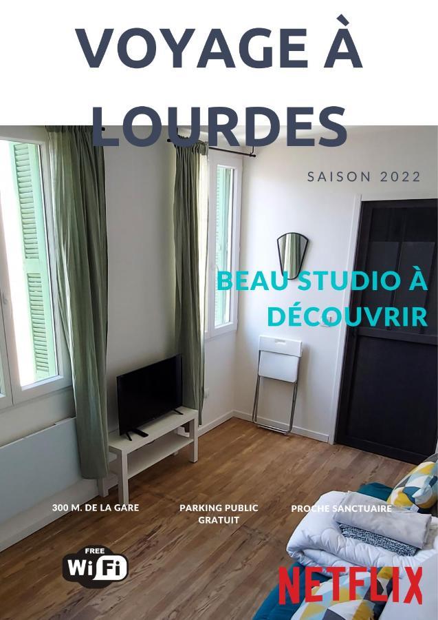 Studio Cosy Proche Gare Et Centre Ville Lourdes Ngoại thất bức ảnh